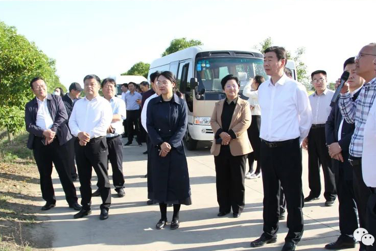 市政协主席会议视察国家现代农业产业园创建工作